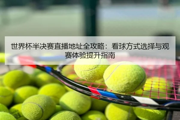 世界杯半决赛直播地址全攻略：看球方式选择与观赛体验提升指南